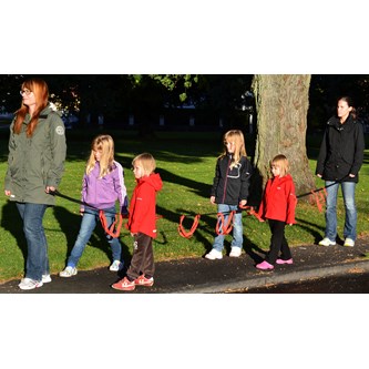 Promenadrep, extra avstånd