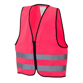 Reflexväst dragkedja, XS