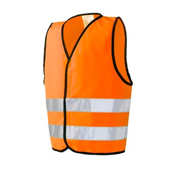 Reflexväst kardborreknäppning, XXS