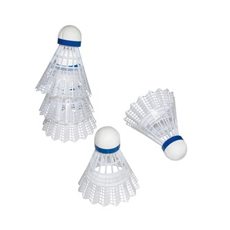 Badmintonboll med korkbas 5-pack