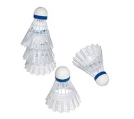 Badmintonboll med korkbas 5-pack