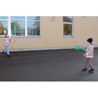 Mjuktennisset, långt handtag