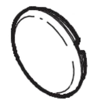 Reservdel Circleline, Plastnav för bakhjul