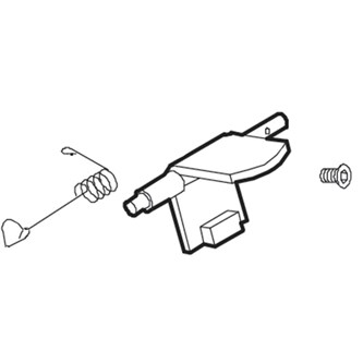 Reservdel Winther, Broms med låsfjäder till sparkcykel