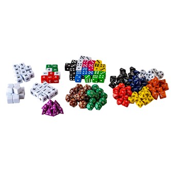 Skolset med tärningar, 162 delar