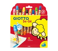 Färgpennor Giotto be-bè 12-pack