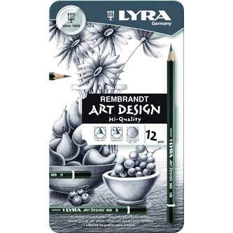 Skisspennor Lyra Art Design, 6B-4H
