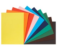 Dekorationskartong A3, 10 färger