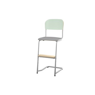 Stol Matte FSC sh 45/63 liten sits silverstativ