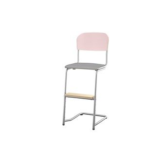 Stol Matte FSC sh 45/63 liten sits silverstativ