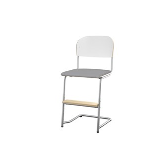 Stol Matte FSC sh 45/63 stor sits silverstativ