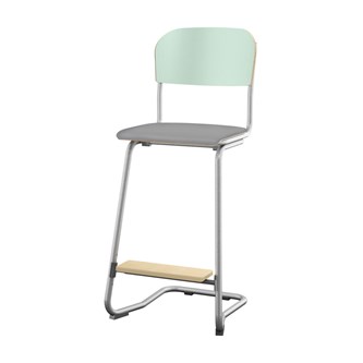 Stol Matte FSC sh 63 cm stor sits silverstativ