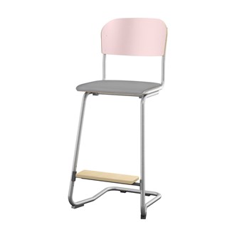 Stol Matte FSC sh 63 cm stor sits silverstativ