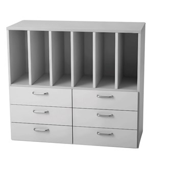 Fixa elevförvaring 6 fack 6 lådor