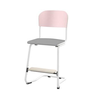 Stol Matte FSC sh 50 cm liten sits vitt stativ