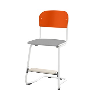 Stol Matte FSC sh 50 cm liten sits vitt stativ