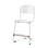 Stol Matte FSC BX sh 45 cm liten sits vitt stativ