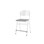Stol Matte FSC BX sh 54 cm liten sits vitt stativ
