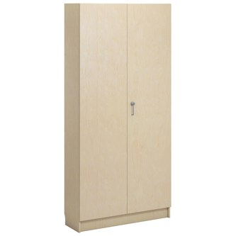 Norden FSC materialskåp 2 hel dörr B100xH210xD32 björk