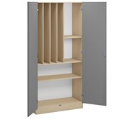 Norden musikskåp B100xD60xH210 björk