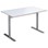 Pelarbord Cross T 120x60 cm HT silverstativ