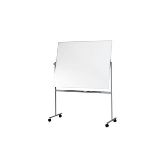 Vändbar whiteboard på stativ 100x120 cm