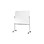 Vändbar whiteboard på stativ 150x120 cm