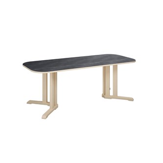 Bord Linnea akustik linoleum björk 180x80 cm