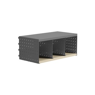 Wille klädfack 60 cm 3 fack