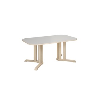 Bord Linnea akustiklaminat björk 140x80 H65 cm