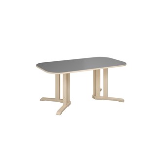 Bord Linnea akustiklaminat björk 140x80 H65 cm