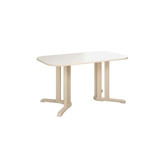Bord Linnea akustiklaminat björk 140x80 H72 cm