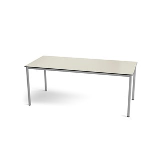 Bord Multiflex BX C 180x80 höjd 80 cm silverstativ