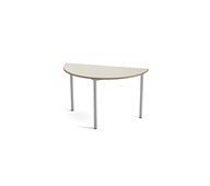 Bord Multiflex BX X halvrunt ø 120 höjd 90 cm silverstativ