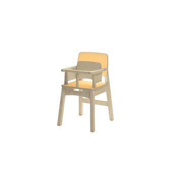 Barnstol Helmi vitpigmenterad 37 med bygel