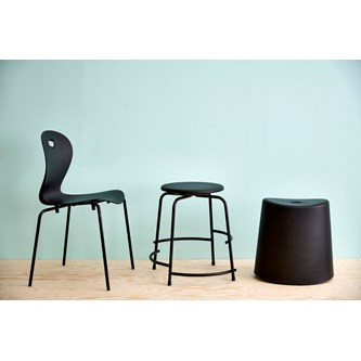 Pall Multi Pur snurr sh 51 cm, svart stativ