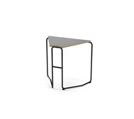 Bord Fay 6 HT 77x51 cm svart stativ