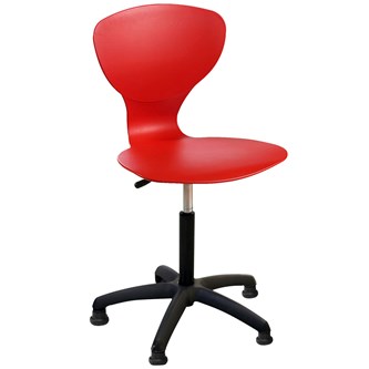 Stol Secundo gas large sh 38-50 cm med glidfötter