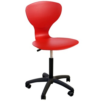 Stol Secundo gas large sh 38-50 cm med hjul