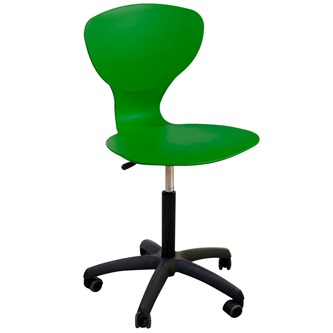 Stol Secundo gas large sh 38-50 cm med hjul