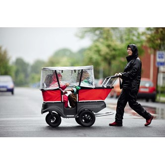 Regnskydd för barnbuss 4 barn