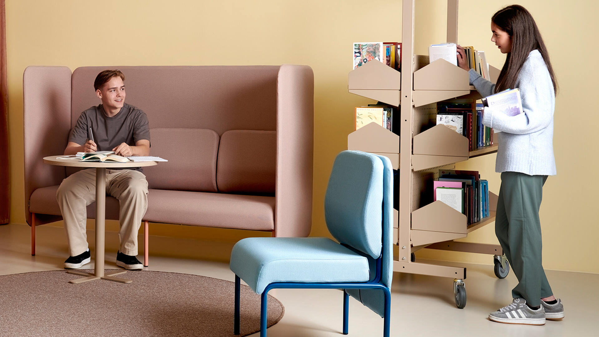 Wille biblioteksinredning