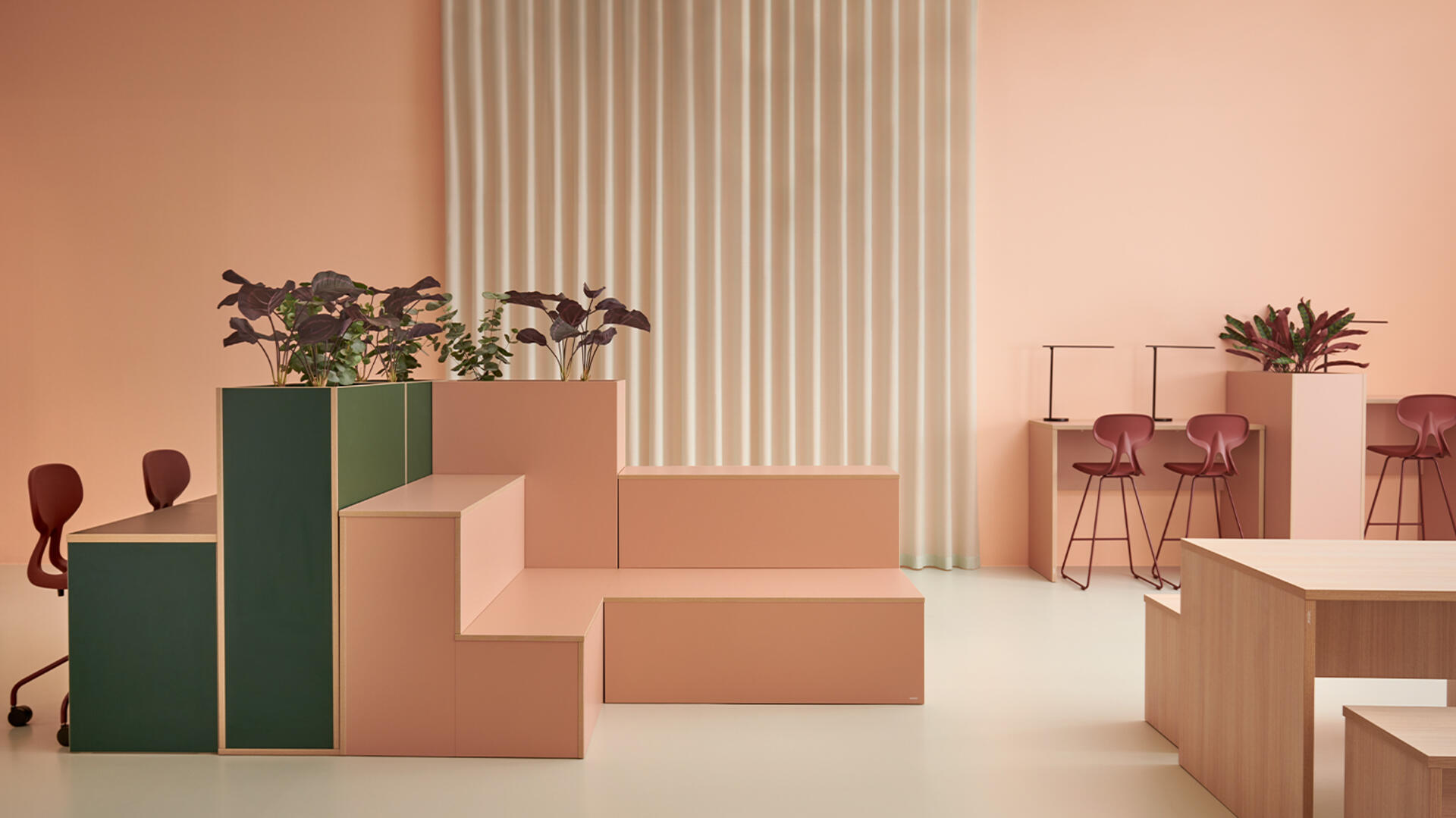 Konstväxter, blomlådor & avdelare