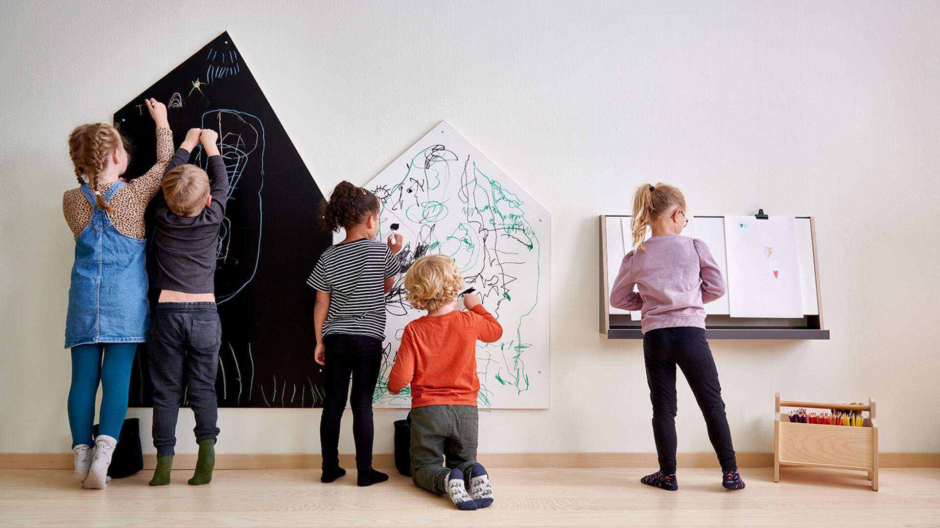 Stafflier & skrivtavlor