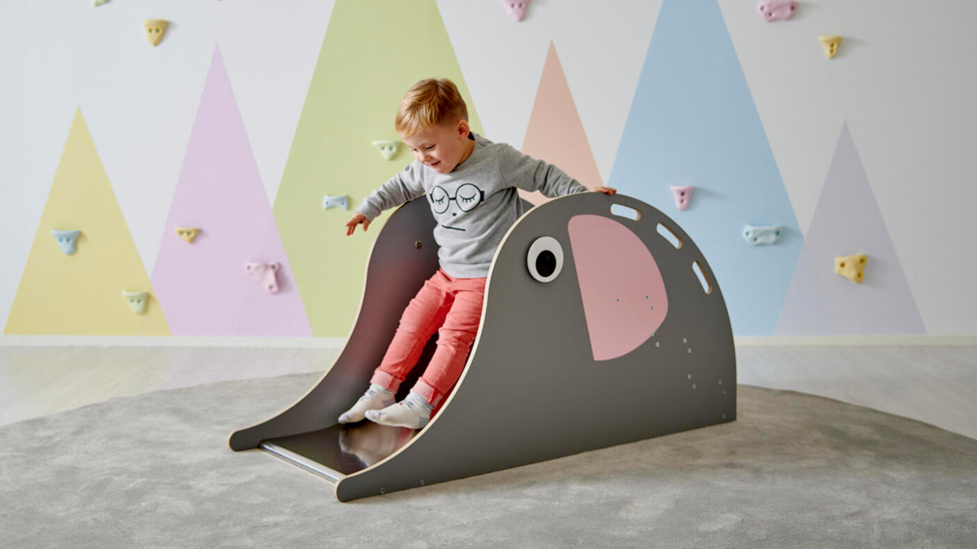 Rutschkanor och trappor