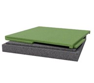 Nordic Rubber Safe Tiles fallskyddsplattor