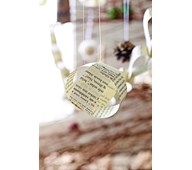 Julgranskula av papper