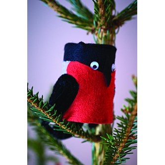 Domherre av pappersrulle