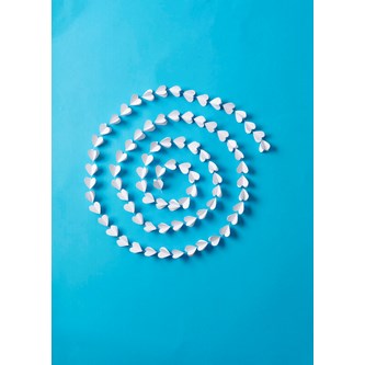 Dubbel hjärtgirlang