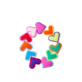 Krans av rörpärlor